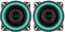 DollaTek 2PCS 4 inch Speakers Car Audio 40W Coaxial Car Audio Speakers Full Range Frequency HiFi Speakers