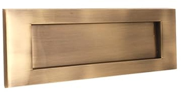 Infinity Decor SB5105ANT.30 Targhetta per Porta, Ottone Anticato, 10 Inch