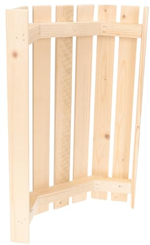 WOONEKY Paralume in Legno di Pino per Lampada da Sauna Antideflagrante Copertura Leggera Resistente alle Alte Temperature Accessorio per Illuminazione Sauna da Soffitto Decorazione