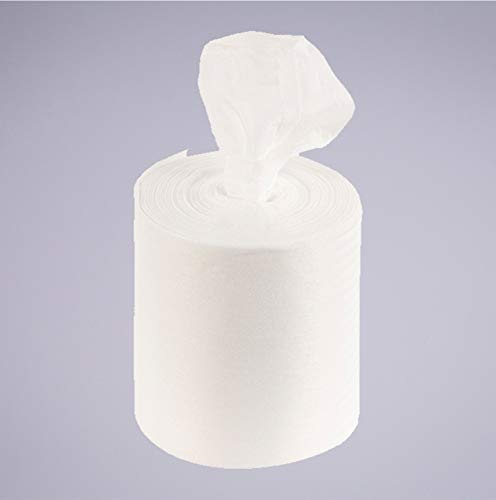 MANK Sovie Care – 8 Stück Vlies Reinigungstücher auf Rolle, ca. 200 Abrisse pro Rolle M-Wipes in Weiß, 17x25 cm (8 Rollen)