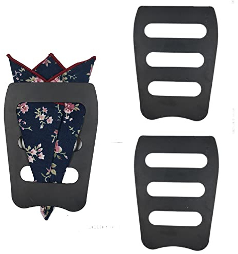 Luckyvestir Unisex ficknäsdukshållare män kostymer, 3-pack, one size
