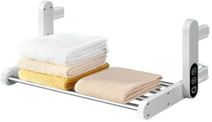DQXYCTXC Heated Clothes Airer Electric Towel Rack Towel Radiator Storage Shelf Drying Heater Holder Bathroom Accessories Sets