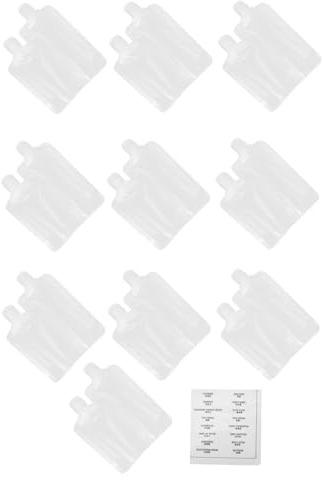 Kit de Botellas de Viaje Pet en Color Claro de 50ml y 100ml para Cosméticos