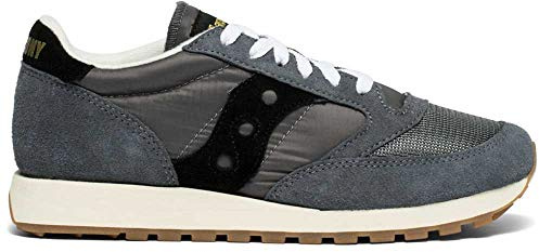 Saucony Jazz Original Vintage, Sneaker Uomo, Grigio Nero, 42 EU