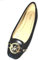 Michael Kors Women's Fulton Moccasin (Black Nappa, M, Numeric_7_Point_5)