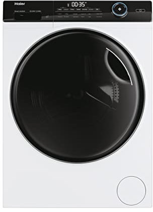 Haier HWD100-B14959U1 Freestanding Washer Dryer with LED Display, 10+6kg Load, 1400RPM, Direct Motion, White