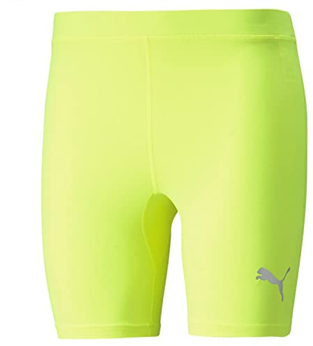 PUMA Herren Tight Liga Baselayer Short Tight 655924 Yellow Alert M