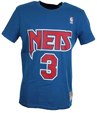 Mitchell & Ness NBA HWC Name & Number Tee - New Jersey Nets - Drazen Petrovic