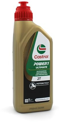 Castrol - Power 1 Ultimate 2T | Nuova Formula 2024 Rinnovata | Olio Motore Castrol per Ciclomotore Moto 2t | Fresco e Originale | Prestazioni Eccellenti | Fornitura da Lubrialpha (1)