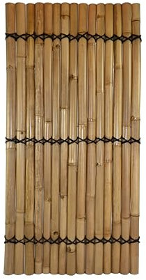 Toile en bambou semi-circulaire 180 x 90 cm