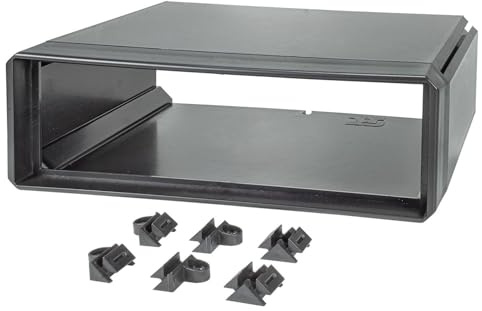 tomzz Audio 2400-059 Console di base impilabile per autoradio Universale per autoradio tassametro auto camion barca camper veicoli da costruzione