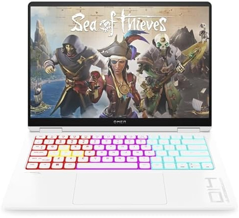 HP Omen Transcend Gaming Laptop 14-fb0010na 14 3K OLED 120Hz 16-Core Ultra 9-185H 32GB RAM 1TB SSD RTX 4070 8GB Graphics Windows 11 (Renewed)