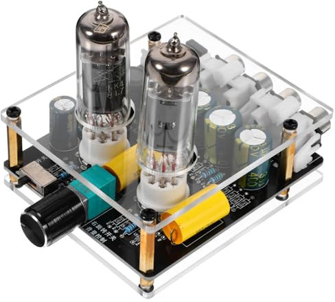 Housoutil Scheda Preamplificatore Stereo A Valvole - Amplificatore A Valvole Per Giradischi Preamplificatore Impianto Audio Hi-fi