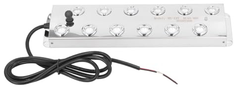 Multi-Wits Nebulizador ultrasónico de 1,5 m para estanques de Agua y Fuentes, generador de Niebla con 12 boquillas, máquina de nebulización ultrasónica Impermeable IP67 con atomizador de