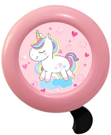 GXGM 1 Pièces Sonnette velo, Klaxon velo enfant, Mini de Vélo Licorne Sonnette Velo pour Vélo Scooter Tricycle Mini Son-nette de Vélo
