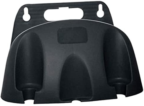 Pipe Wall Holder Hose Hanger Storage Hook Black Garden Wall-Mounted Support Rust-Free Heavy Duty,Pipe Wall Hanger