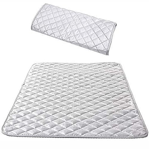 JoboJi Hitzereflektion Bügelbrettbezug, 80x140cm 70x100cm Bügeltischbezug Bügelmatte Zum Nähen, Tischbügelbrett, Kleine Bügelbretter (Size : 80x140cm/31.5x55in)