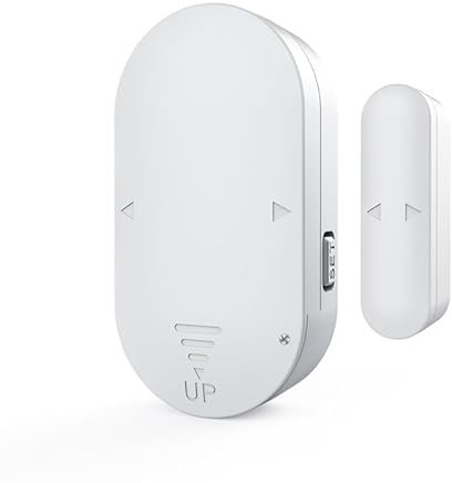 Shackcom 2pcs Alarme de Porte et Fenêtre 130dB Capteur sans Fil Magnétique 5 Modes d'alarme pour Sécurité Maison Enfants - Anti-Intrusion Anti-Vol Contre Cambriolage Détecteurs Sirène avec Piles