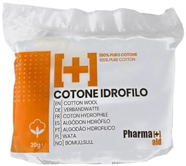 Cotone idrofilo confezione da 20 grammi (5 Confezioni)