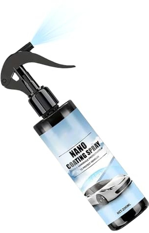 Spray de recubrimiento, 100 ml, esmalte rápido con brillo duradero y limpiador de arañazos | Spray detallado profesional para pintura automotriz, camiones, motocicletas, vidrio exterior