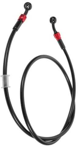 Durite de Frein Hydraulique Moto An3 en Alliage et Plastique Noir