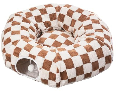 Tunnel Panier pour Chat Nid Pour Animal Détachable Et Lavable