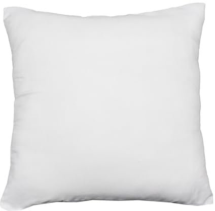 Haus und Deko , Polyester, Kopfkissen Füllkissen Kissenfüllung weiß Dekokissen Sofakissen Quadratisch Kissen ca. 40x40 cm Inlett