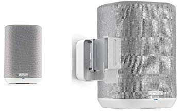 Denon Home 150 Lautsprecher, weiß + Vogel's Sound 3200 Halterung