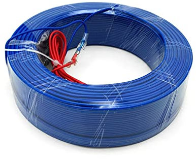 PLIPSH Invernadero calentante de Aire Calefactor de Aire de la línea Directa Calentamiento de Tierra de Calentamiento de Cable de Calentamiento for Plantas, Verduras Perfection (Size : 120 Meters)