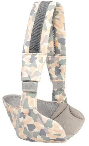 Shurzzesj Baby-Tragetuch | Ergonomischer Baby-Hüftsitz – ergonomische 1-Schulter-Babytragetasche, Kleinkind-Schulter-Schulter-Schulter-Schulter-Schultergurt mit verstellbarem gemustertem Schultergurt