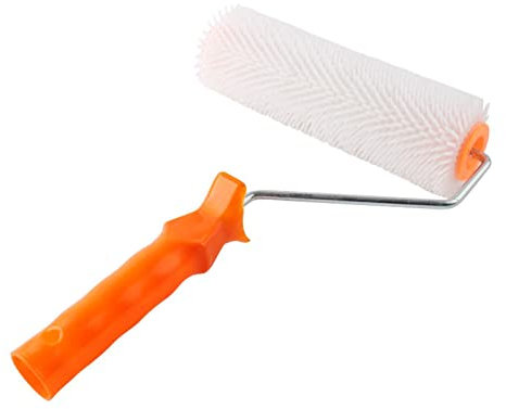 Rullo a spillo da 22,9 cm in lattice per massetto, autolivellante, rullo a chiodo, per rimuovere la vernice