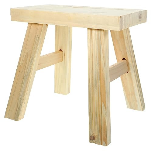 Wooden Stool Room Outdoor Step Mats Rustic Step Stool Dancing Small s to Sit Plant Toilet Round Furniture Chairs