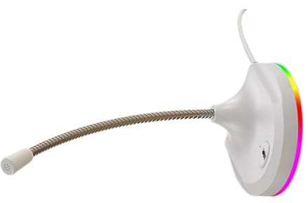 PEPWE Professional USB Condenser Microphone PC LED Lighting for PC Computer Laptop Notebook Professional Condenser Microphone