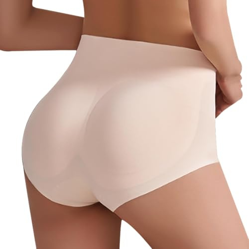 JYIXXZX Bragas Levanta Glúteos Mujer Bragas Push Up Gluteos Moldeadoras con Relleno Ropa Interior Acolchada Pantalones de Levantamiento Sin Costuras Fajas Body Shaper Control Barriga Levanta
