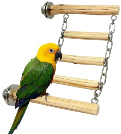 Escalera De De Aves Pequeñas Segura Resistente a Mordiscos Masticable