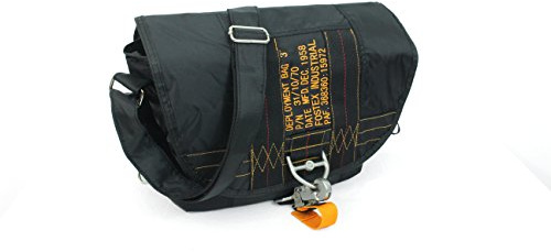US Army Para Bag Paratrooper Packtasche Fallschirmspringer Kampftasche 3 (Schwarz)