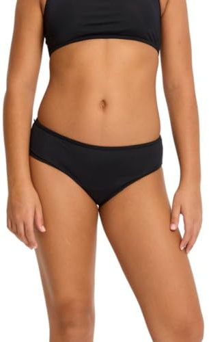 Modibodi Bikini Menstrual Adolescente Flujo Ligero 20ml Antifugas Reutilizable Parte Inferior Natación Secado Rápido Cómodo Negro