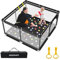 PERSEVERANCE Laufstall Baby 127x127cm,Laufgitter Baby mit Atmungsaktivem Netz,mit Reißverschlusstür Schutzgitter,Kinder Laufgitter mit Atmungsaktivem Netz an Vier Seiten und Saugnäpfen