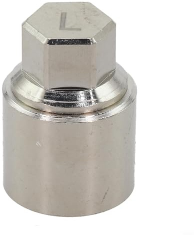 Chiave per dadi di bloccaggio per Skoda, chiave di sicurezza per la rimozione dei bulloni delle ruote, strumento di rimozione dei bulloni di bloccaggio antifurto, presa abbinata (L)