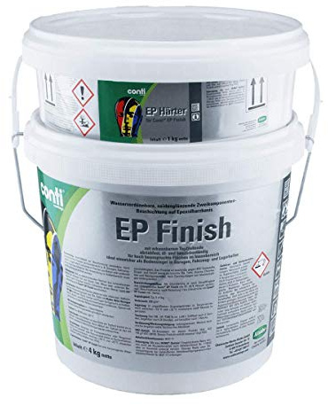 Conti EP Finish 2k Garagen-Bodenbeschichtung Steingrau RAL7030 5kg