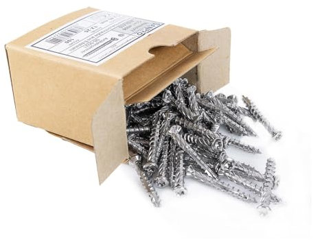 SANPRO Tornillos de terraza 5 x 40 de acero inoxidable C1 con cabeza Torx 25 (400 unidades)