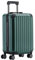 Münicase M816 TSA-Schloss Koffer Reisekoffer Trolley Hardschale Boardcase (Dunkelgreen, Kleiner Koffer)