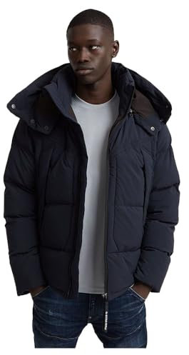 G-Star Herren G- Whistler Padded Hooded Jacke 2.0, Blau (salute D25345-D518-C742), S