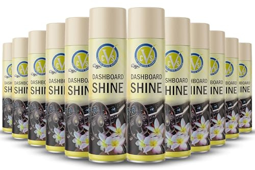 CVS - Spray de silicona para salpicadero de coche: limpia, brilla y protege el interior del coche, restaura el brillo, limpiador interior del coche, elimina la suciedad, el polvo y los residuos, aroma