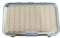 Angeln Köderbox, Doppelseitig Transparenter Angelkoffer, 15x7x4,8 cm, Kunststoff Angel Zubehör Kasten für Fliegenfischen, Fliegen, Kunstköder