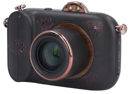 5K-WLAN-Digitalkamera für Vlogging, 96-MP-Autofokuskamera für Fotografie auf Reisen, Vintage-Point-and-Shoot-Digitalkamera mit 50-fachem Digitalzoom