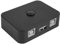 Tiardey USB Print Sharer condivisione Stampante a 2 Porte per 2 Computer per Condividere 1 Stampante commutatore Manuale con indicatore LED Include 2 Cavi per Stampante USB 2.0 da 1,5 m