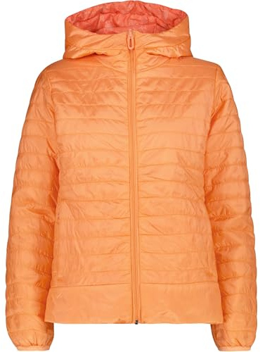 CMP Donna Reverse Hoodie giacca, salmone-tangeri, S