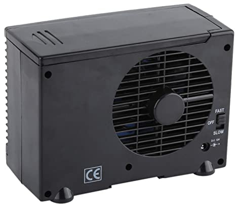 Dioche Portabel Balsam 12vdc Portabel 12V Bilkylfläkt - Justerbar Hastighet Minifläkt för Bilar och Hemmabruk - Energieffektiv och Användarvänlig Design