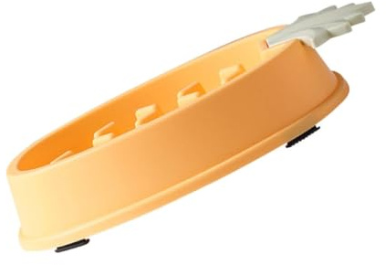 Mipcase Gamelle pour Animaux en PP Légère D'ananas pour Chat et Chiot, Bol Anti-avalement Réduisant Le Risque de Ballonnement, Voyages